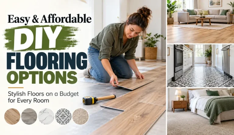 10 Easy DIY Flooring Ideas That Look Expensive on a Budget (2026)