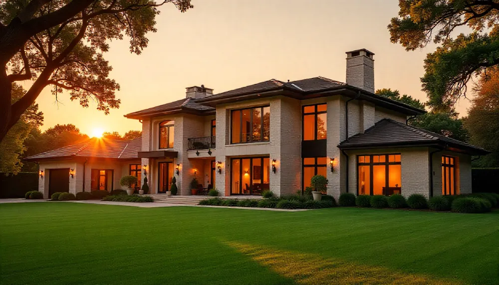 Aerial view of Jerry Jones House showcasing its grand architecture, lush landscaping, and luxury design elements tied to his Dallas Cowboys legacy.