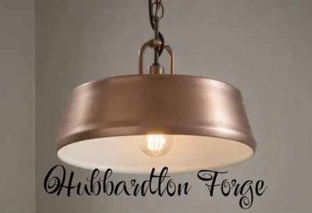 Elegant handcrafted lighting fixture from Hubbardton Forge showcasing unique design and artisan craftsmanship for modern and classic home interiors.