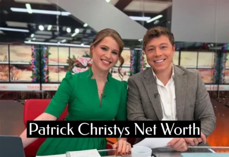 Patrick Christys speaking at a news event, symbolizing his successful journalism career and rising Patrick Christys net worth in the media industry.
