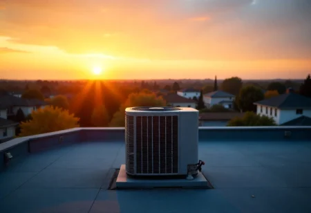 Technician servicing an HVAC unit, representing hvacinriverview.com heating and air conditioning expert heating and cooling services in Riverview.