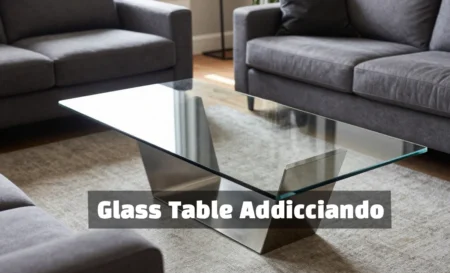 Glass Table Addicciando modern living room design Glass Table Addicciando natural light reflection Glass Table