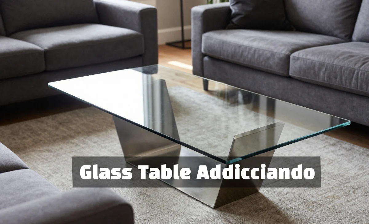 Glass Table Addicciando: Why This Italian-Inspired Design Belongs in Your Home