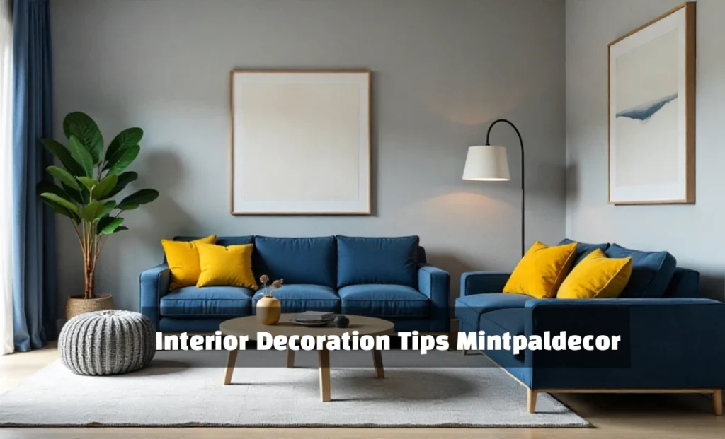 Interior Decoration Tips Mintpaldecor modern living room design with color psychology and strategic furniture placement