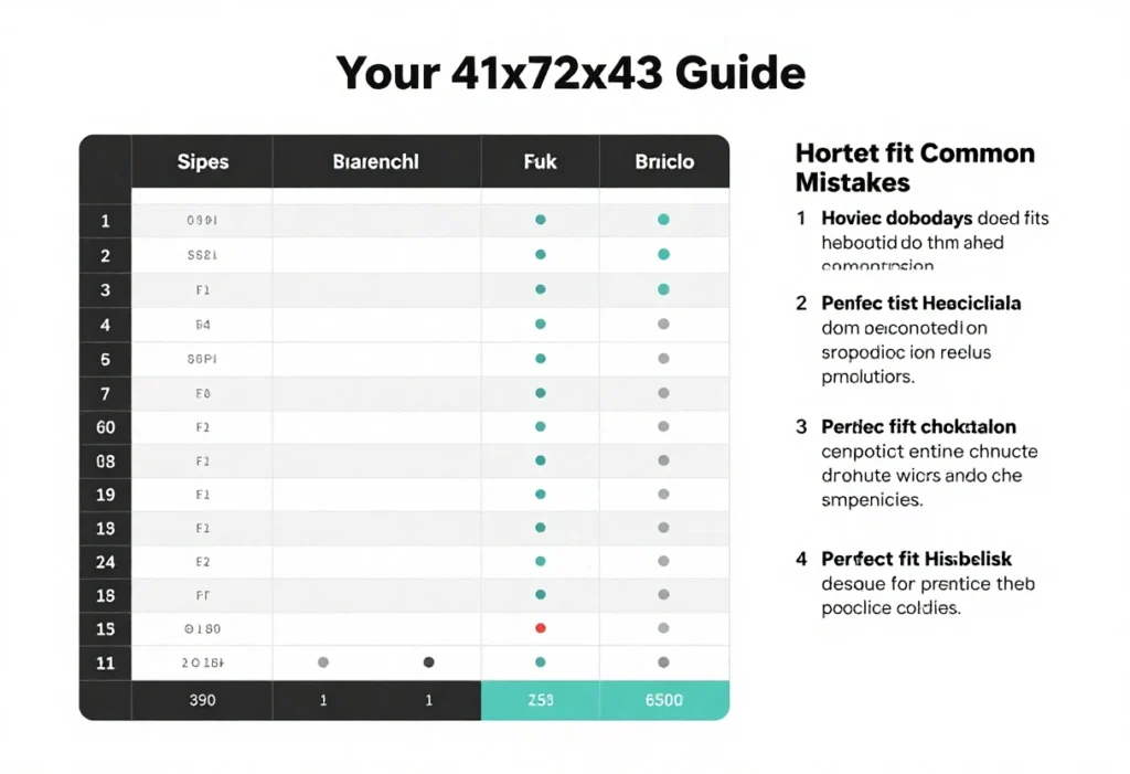 Illustration showing the dimensions and practical applications of the 41x72x43 size highlighted in the article’s introduction.