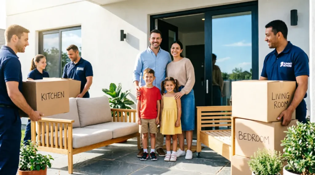 Making family relocation with kids smoother with movers