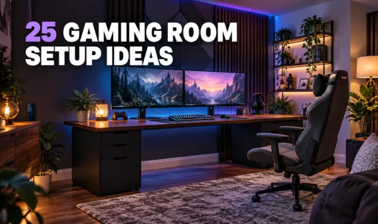 25 Gaming Room Setup Ideas for the Ultimate Play Space