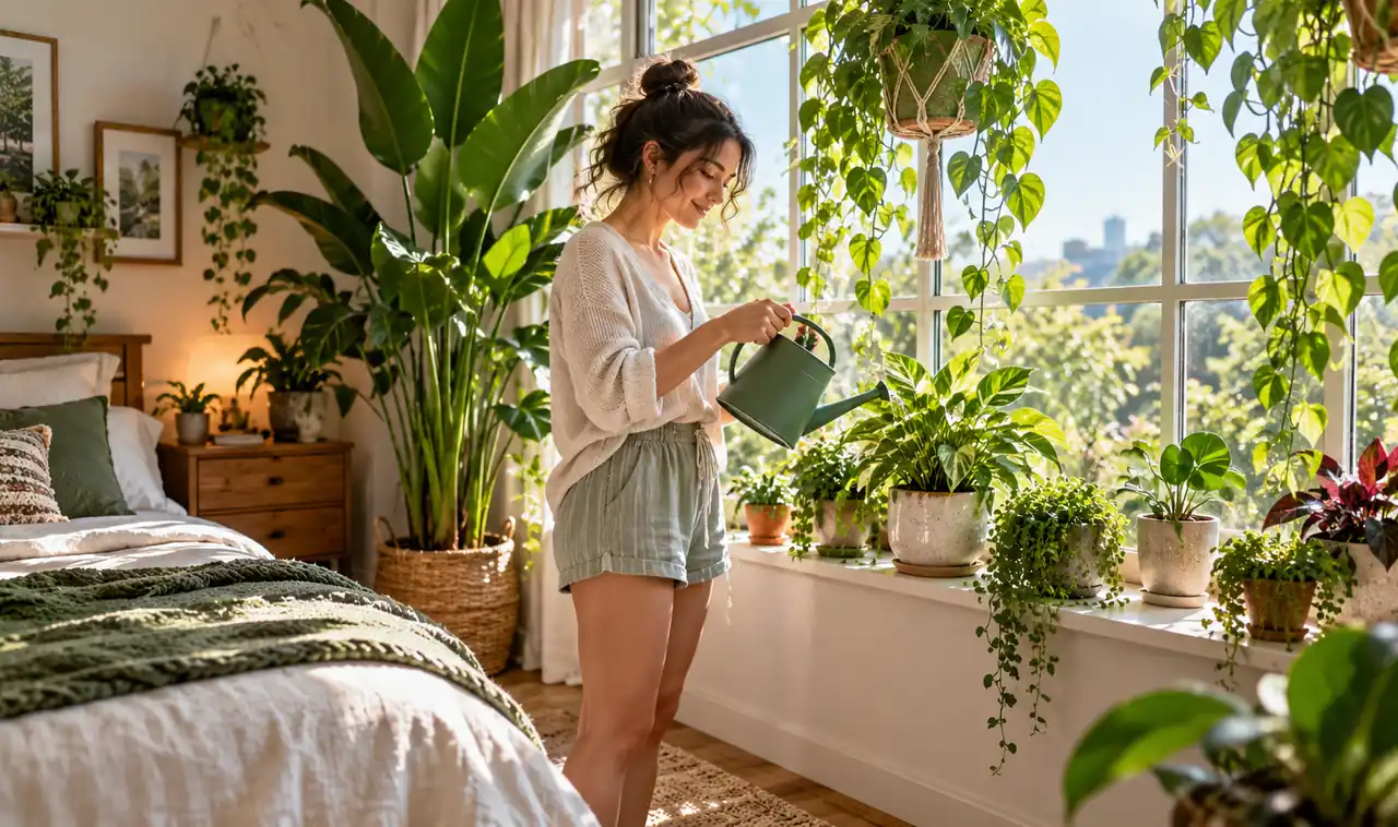15 Bedroom Window Plant Ideas for a Bright Green Display