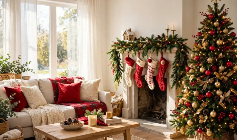 17 Christmas Living Room Decor Ideas for a Cozy Holiday Look