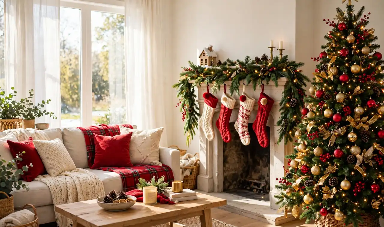 17 Christmas Living Room Decor Ideas for a Cozy Holiday Look