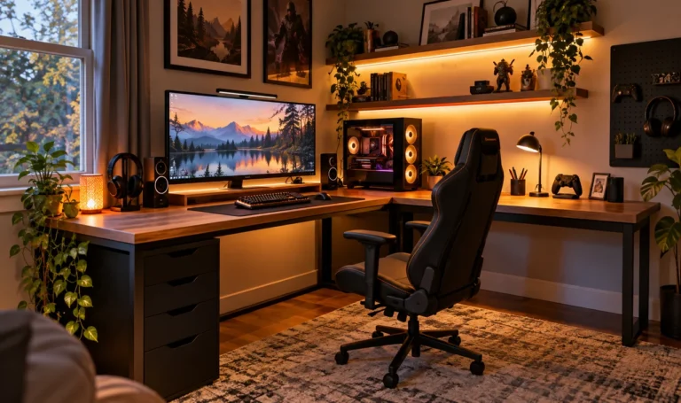 How to Turn an Empty Corner into a Gaming Station