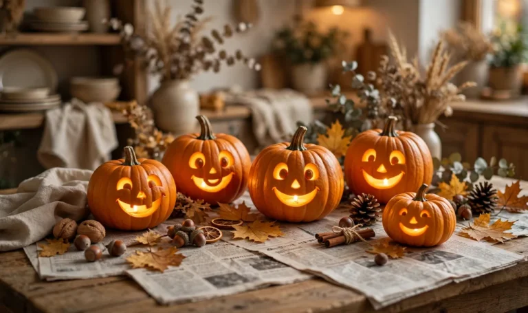17 Cute Pumpkin-Carving Ideas for Families