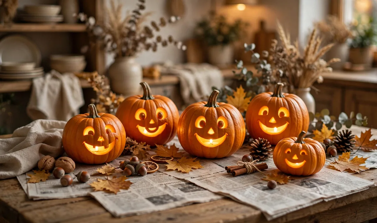 17 Cute Pumpkin-Carving Ideas for Families