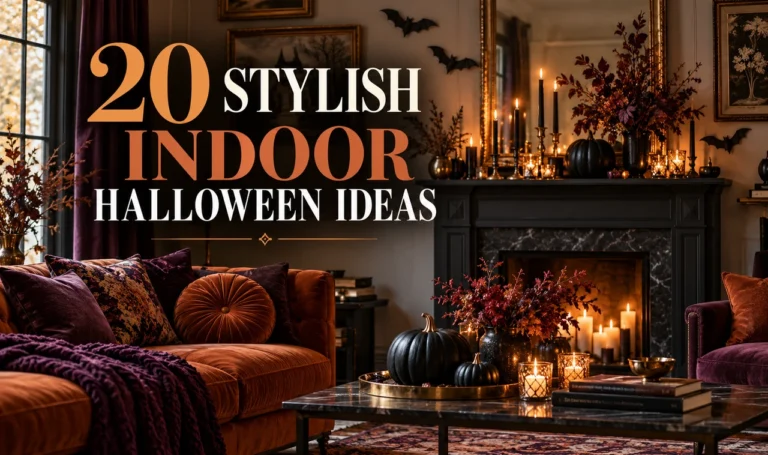 20 Indoor Halloween Decorating Ideas That Look Stylish