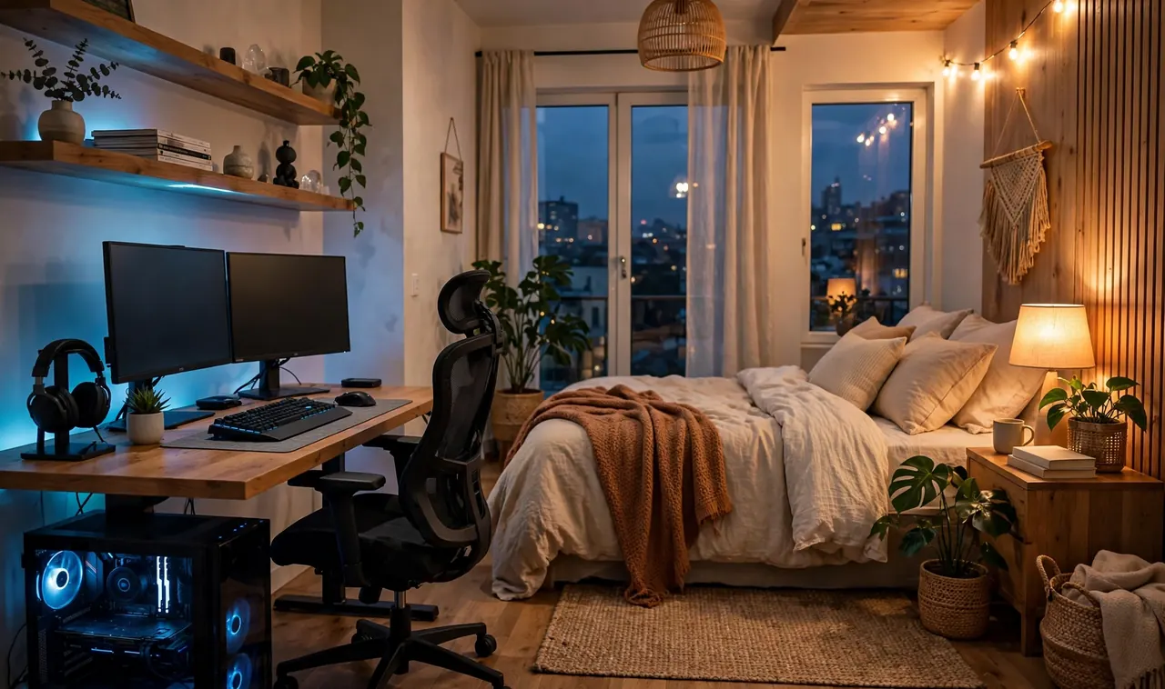 19 Gaming Bedroom Ideas That Balance Sleep and Play