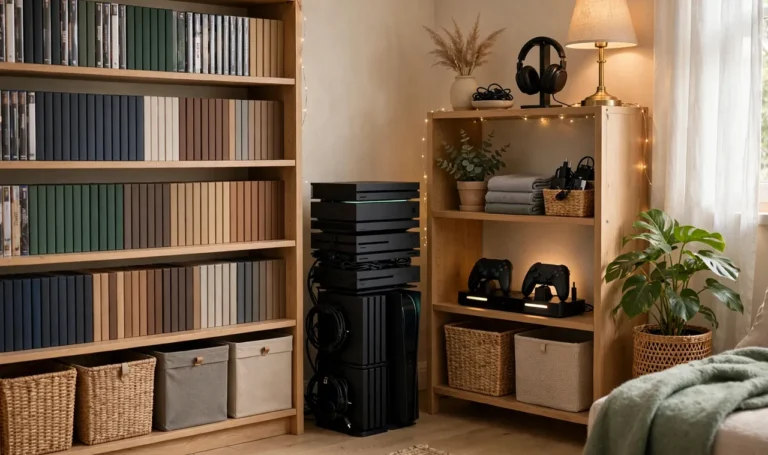 15 Gaming Room Storage Ideas for Consoles and Accessories