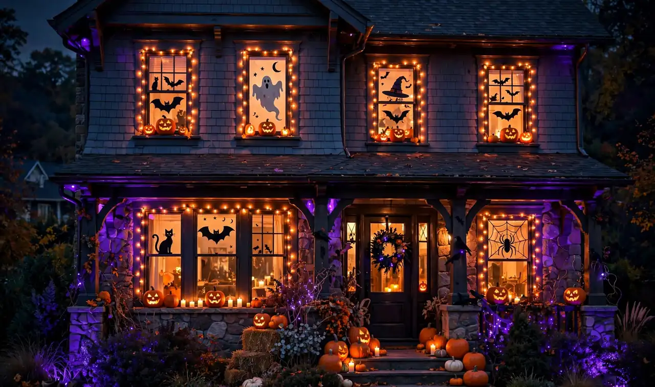 15 Halloween Window Decoration Ideas for Inside and Outside