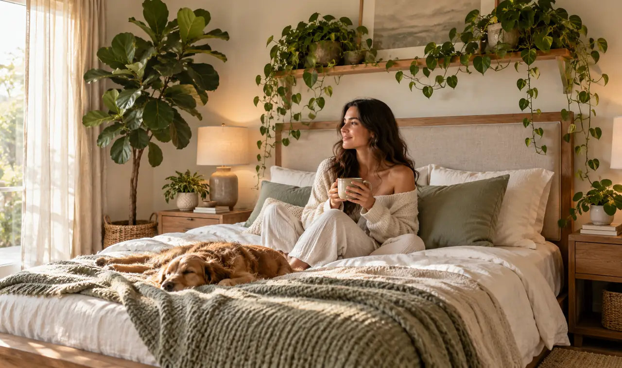 20 Master Bedroom Ideas With Plants for a Peaceful Retreat
