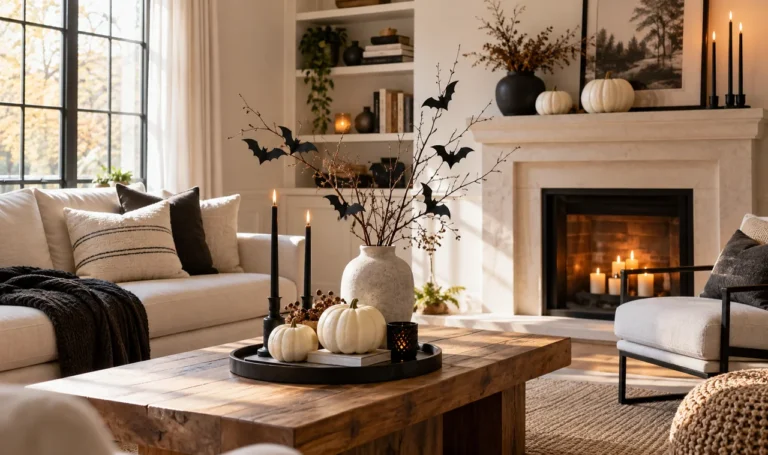 15 Minimalist Halloween Décor Ideas for a Modern Home