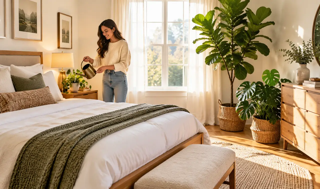 18 Modern Bedroom Plant Ideas for a Clean, Updated Look