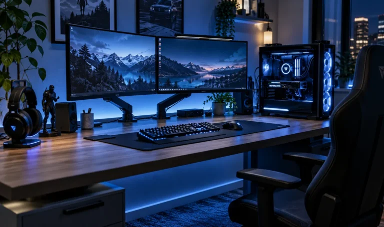 17 PC Gaming Setup Ideas for Beginners and Enthusiasts