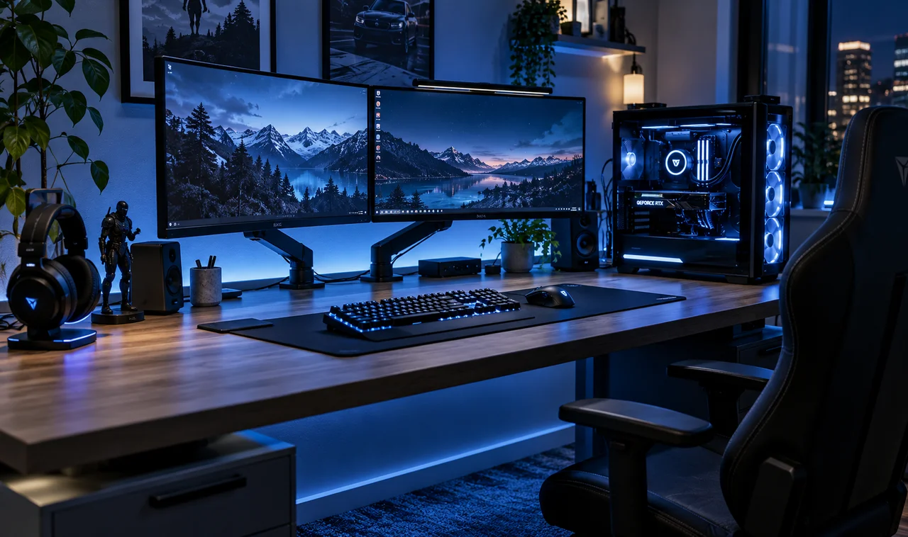 17 PC Gaming Setup Ideas for Beginners and Enthusiasts