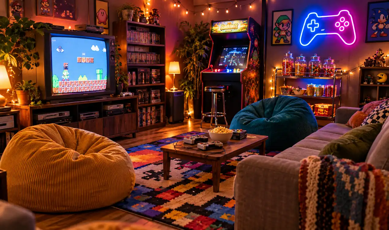 20 Retro Gaming Room Ideas for a Nostalgic Play Space