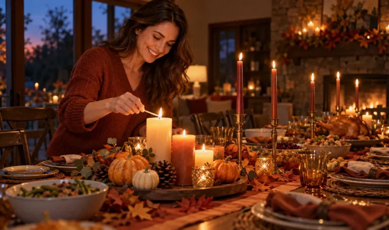 15 Thanksgiving Candle Decor Ideas for a Cozy Glow
