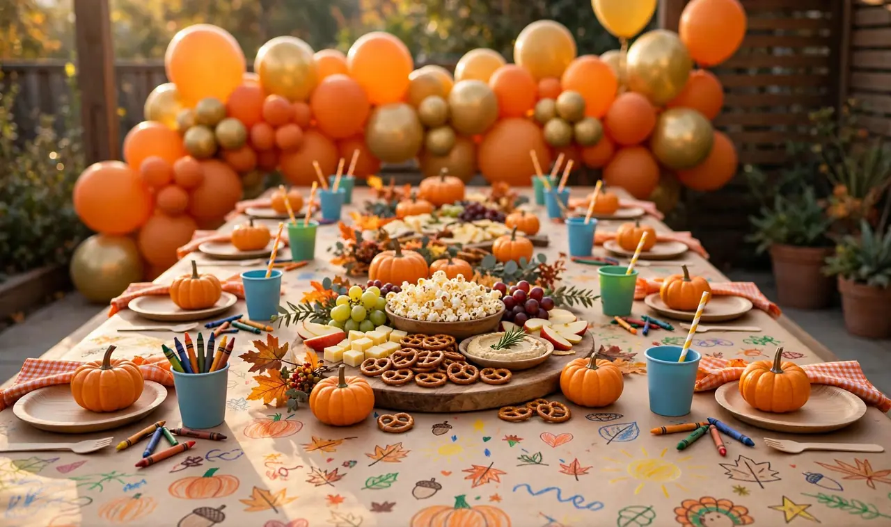 17 Thanksgiving Kids Table Decor Ideas They Will Love