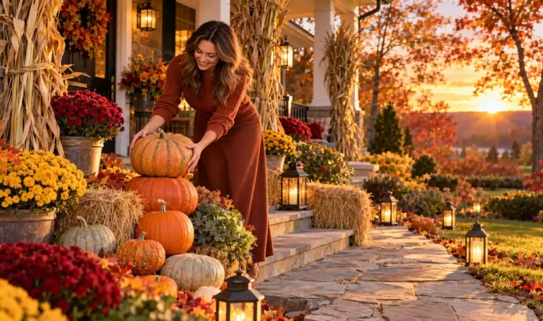 19 Thanksgiving Outdoor Decor Ideas for a Festive Yard